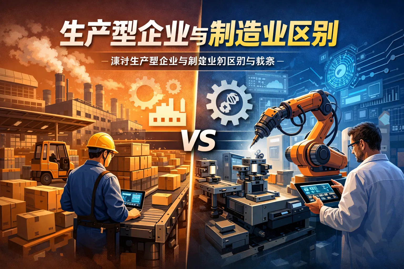 生产型企业与制造业区别