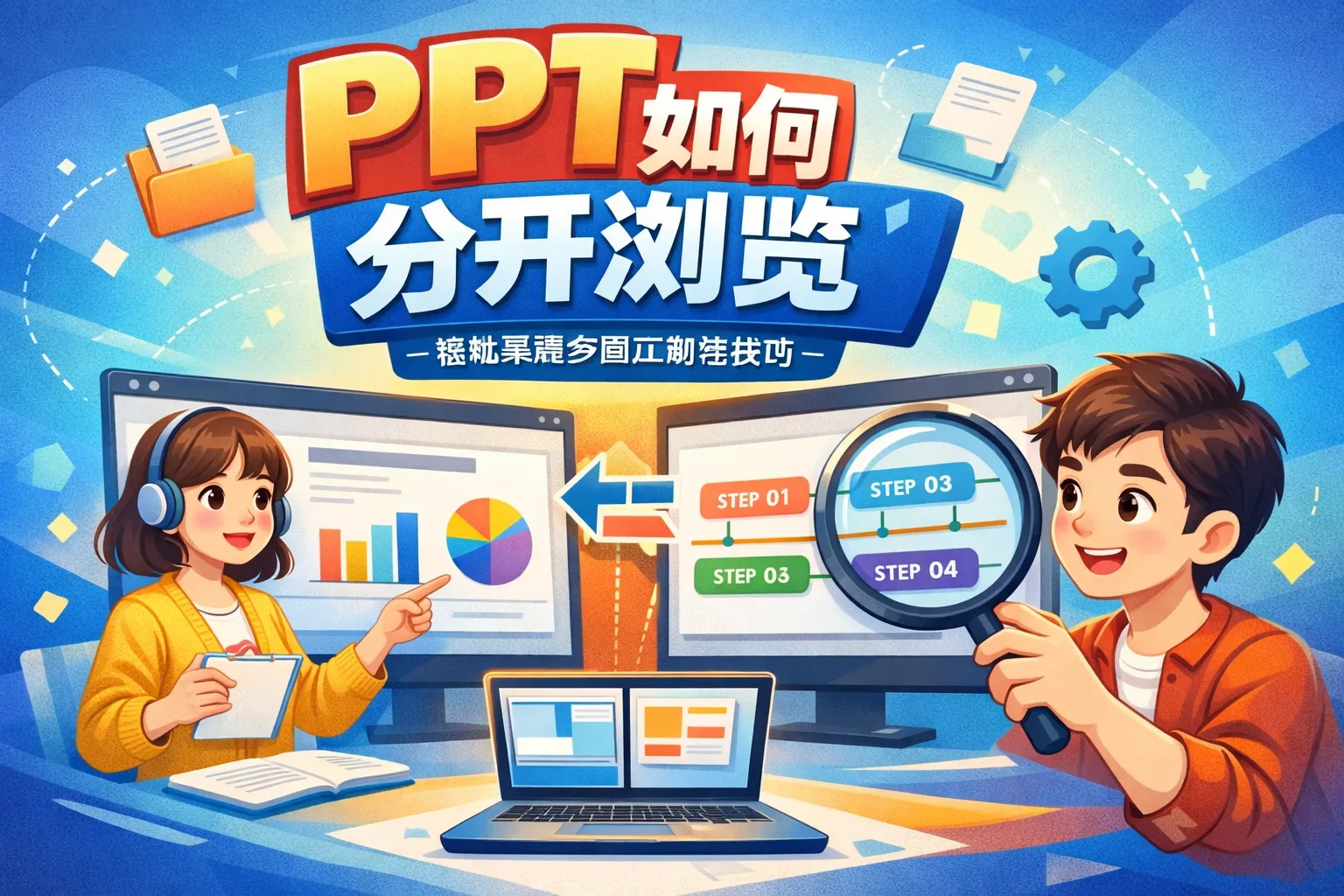 ppt如何分开浏览