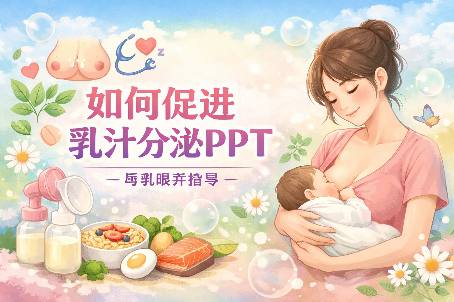 如何促进乳汁分泌ppt