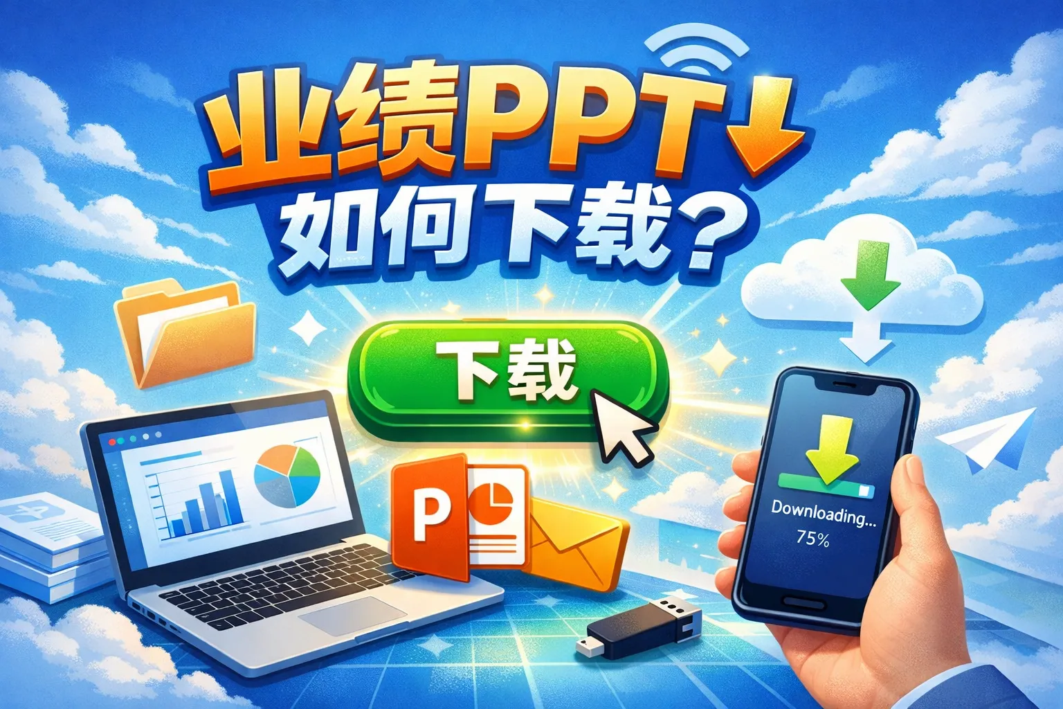 业绩ppt如何下载