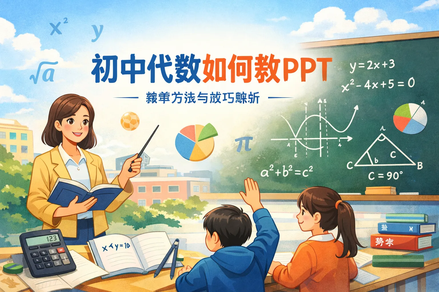 初中代数如何教ppt