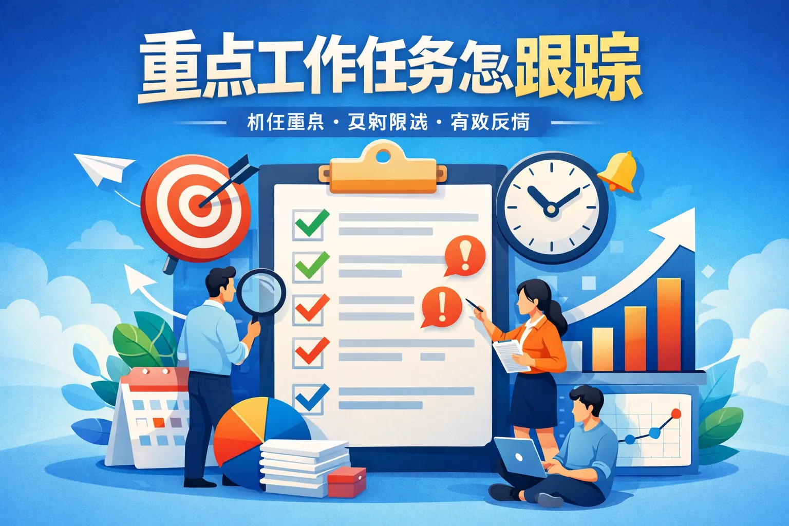 重点工作任务怎么跟踪