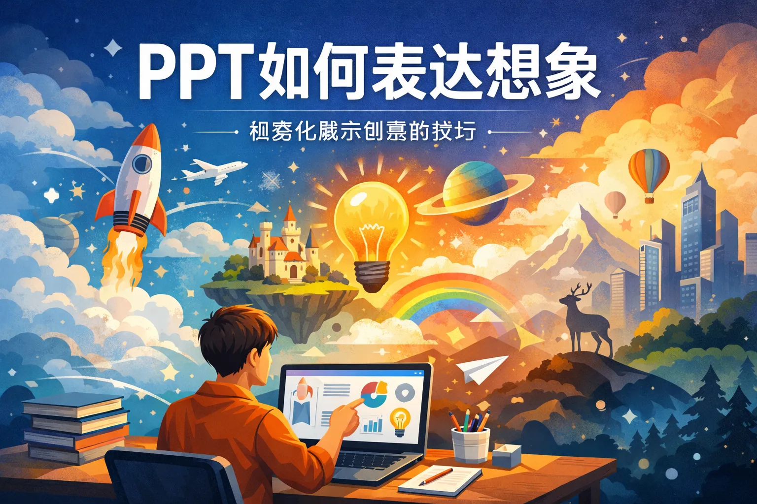 ppt如何表达想象