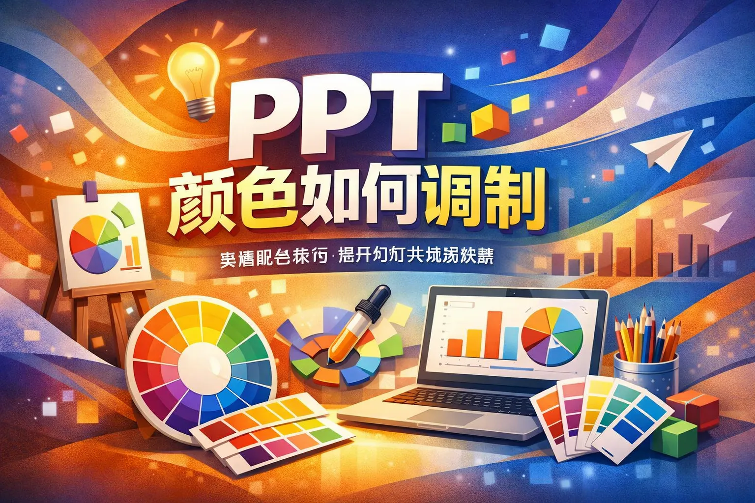 ppt颜色如何调制