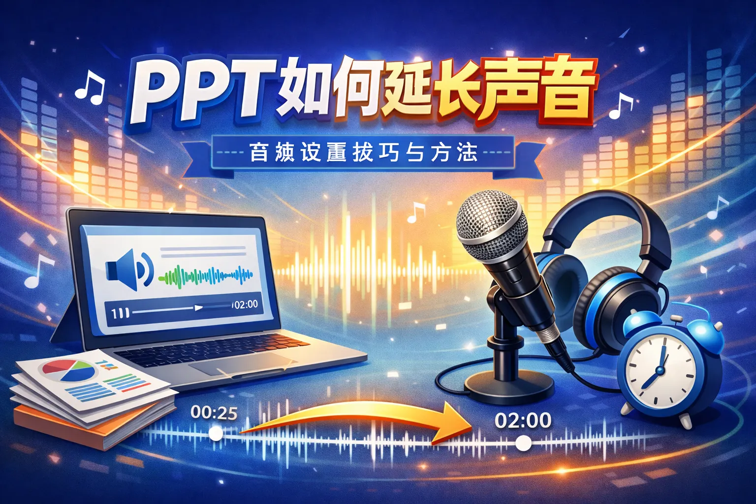 ppt如何延长声音