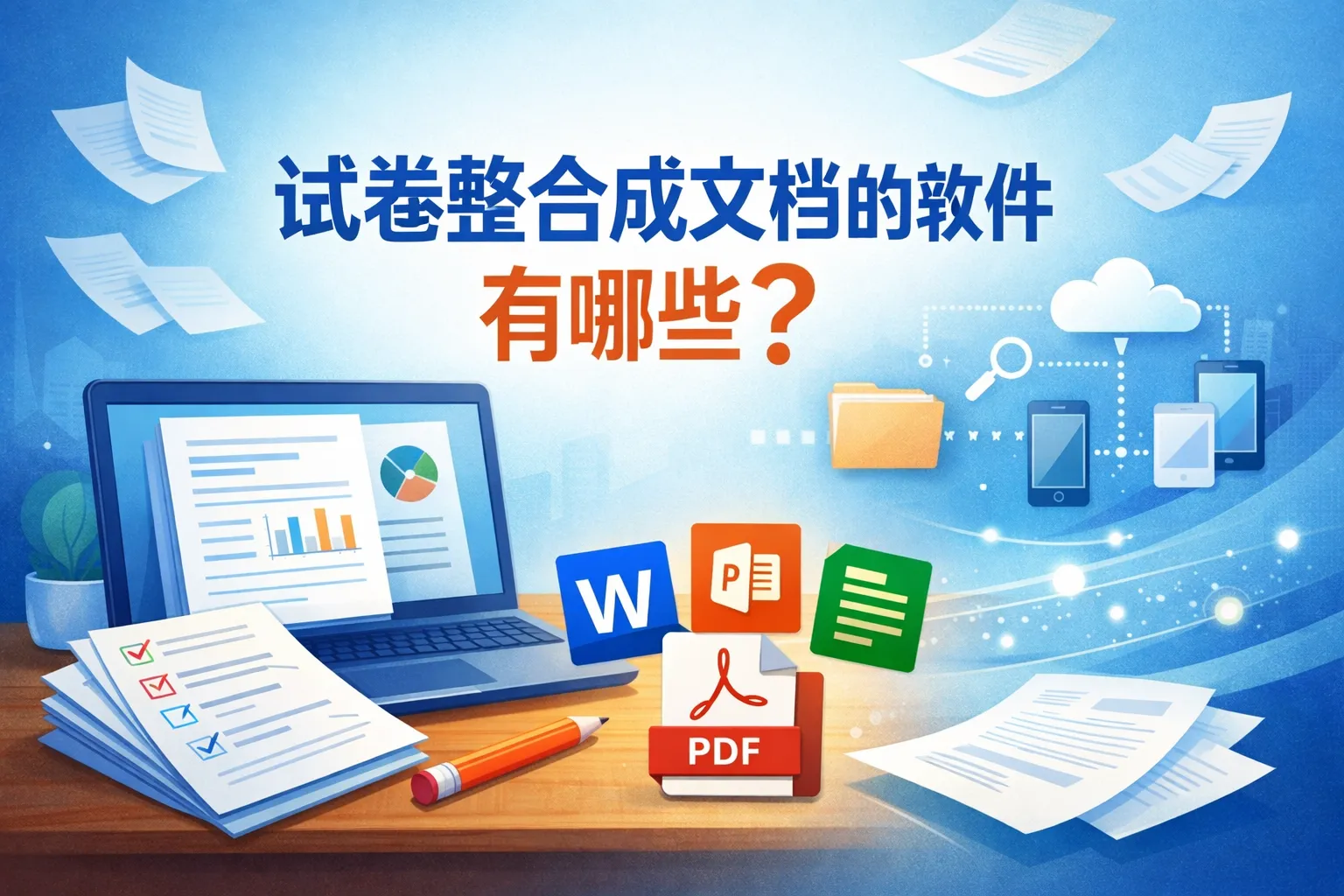 试卷整合成文档的软件有哪些