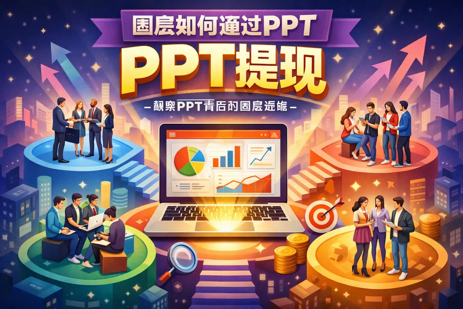 圈层如何通过ppt提现