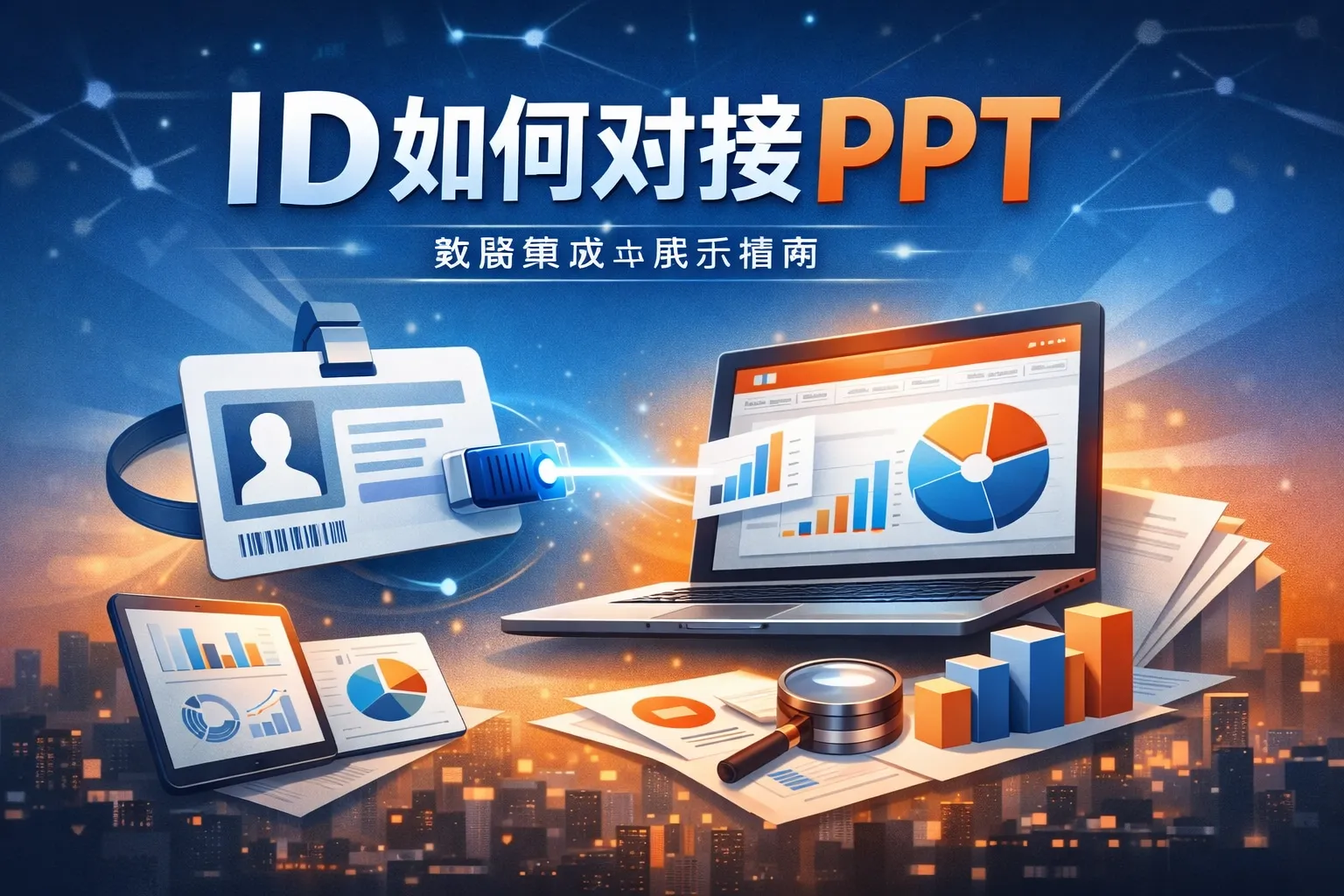 id如何对接ppt