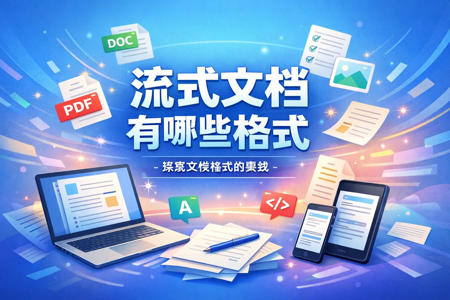 流式文档有哪些格式