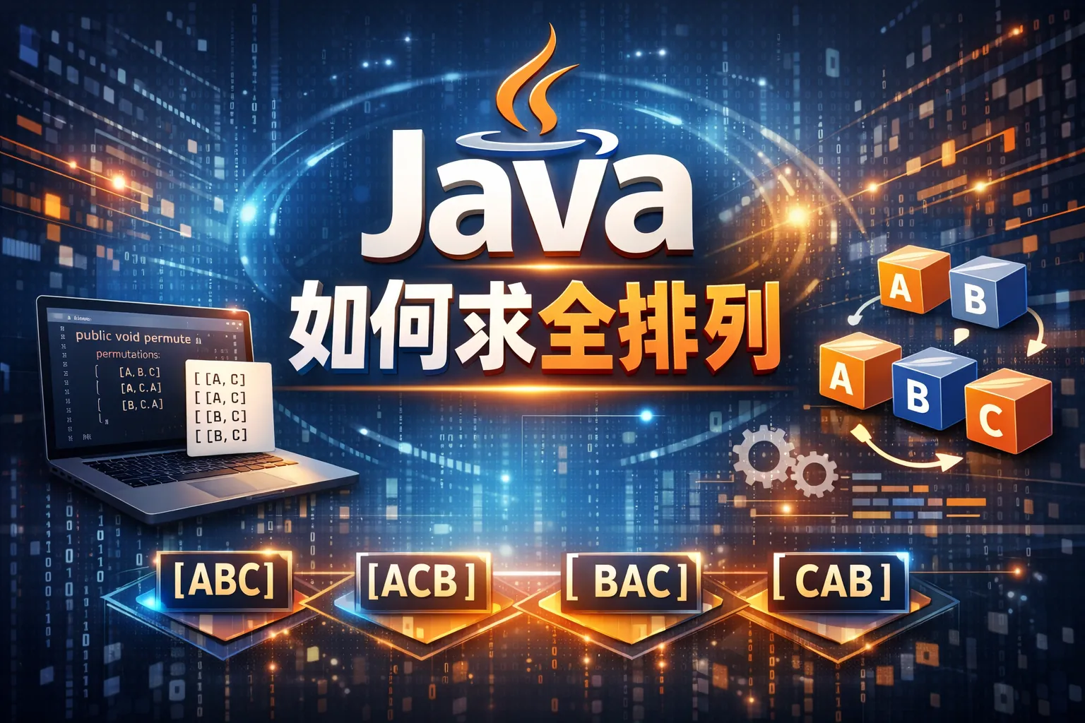 java如何求全排列