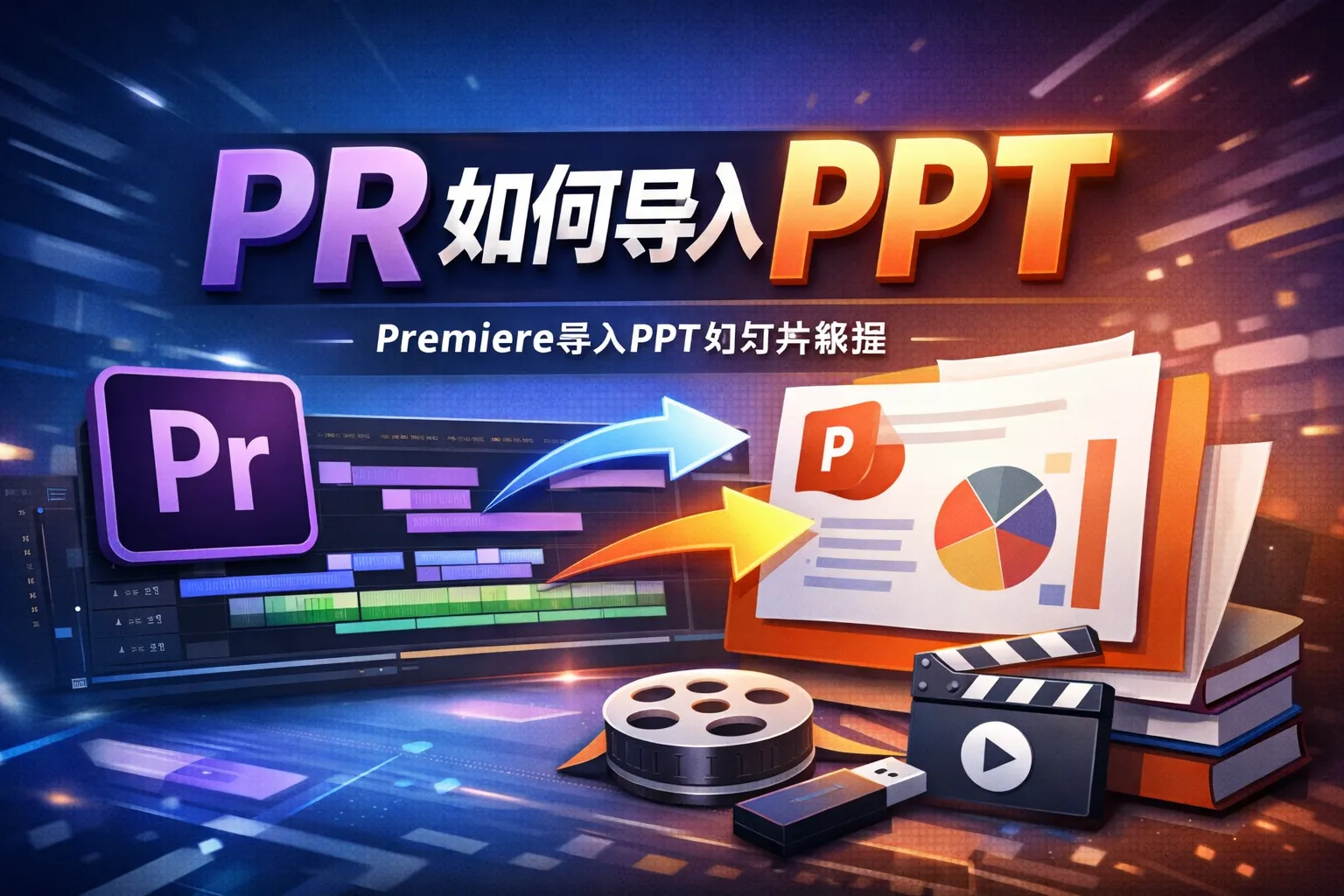 pr 如何导入ppt