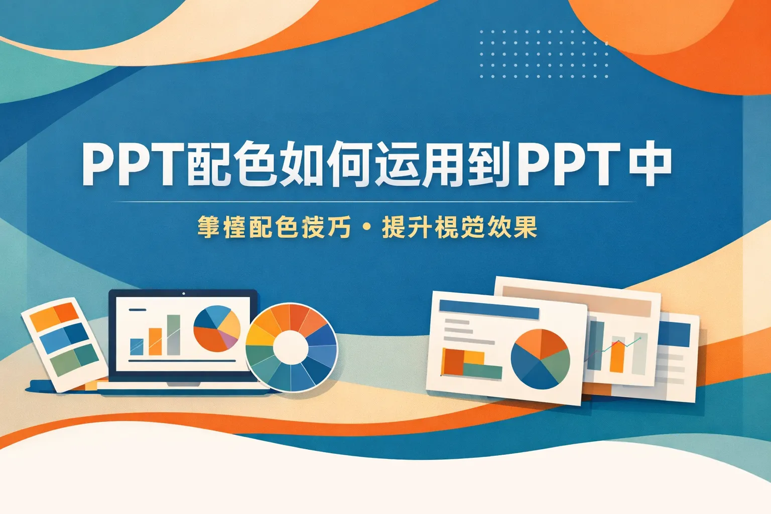 ppt配色如何运用到ppt中