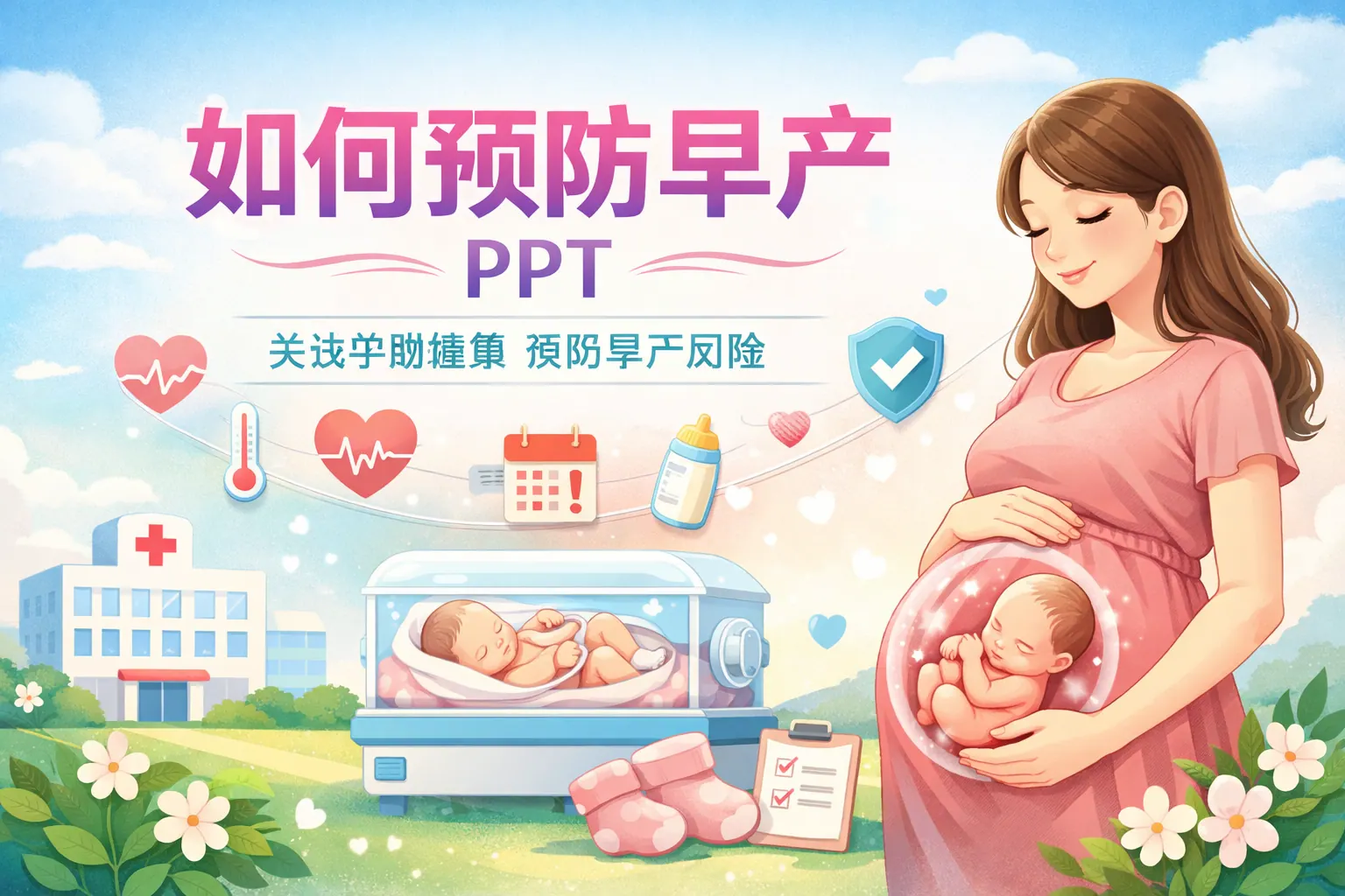 如何预防早产ppt