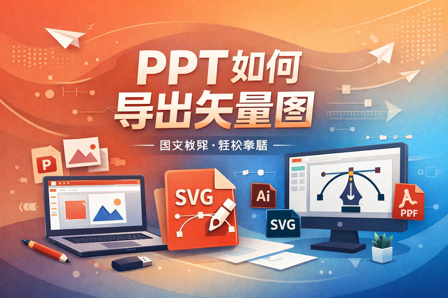 ppt如何导出矢量图