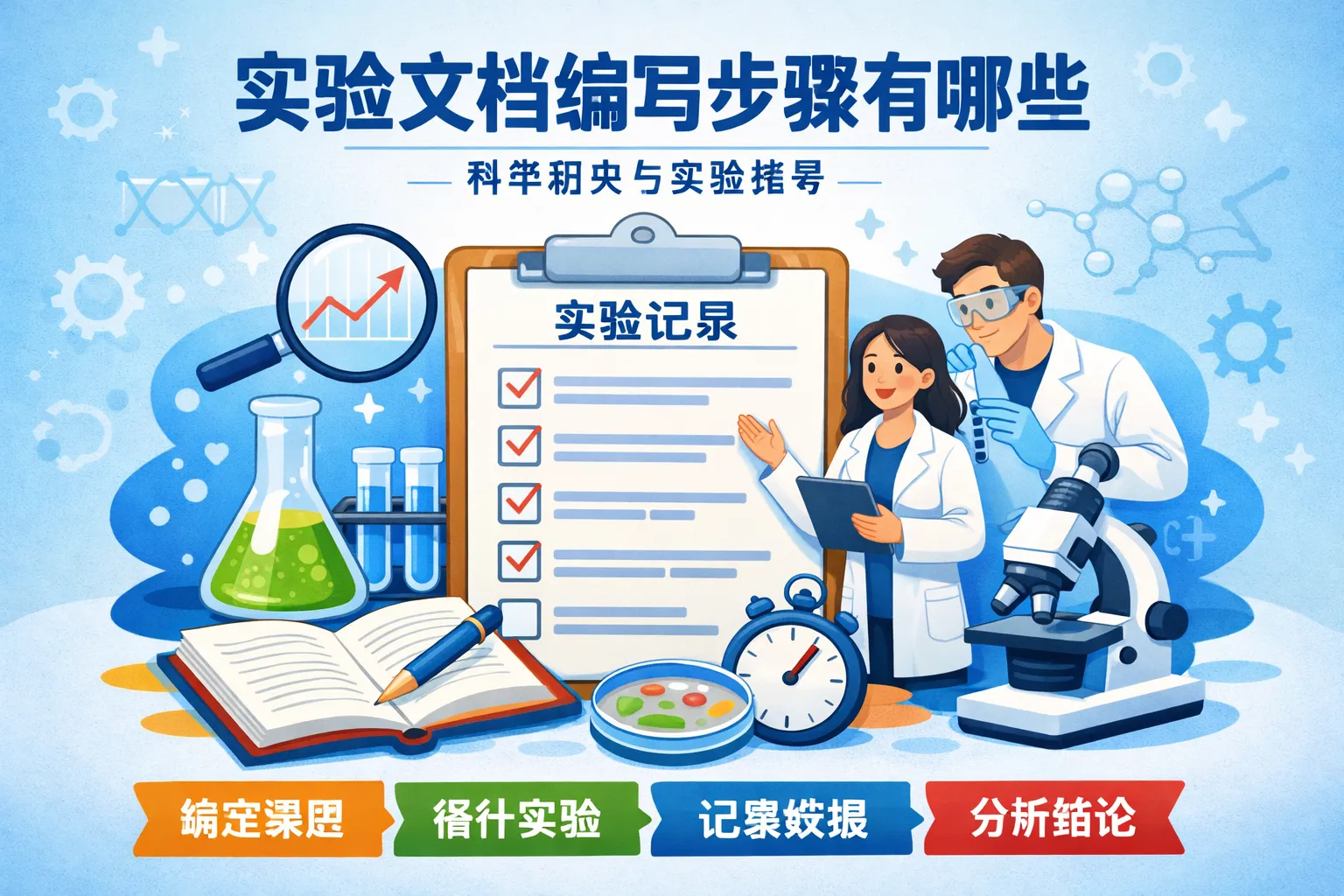 实验文档编写步骤有哪些
