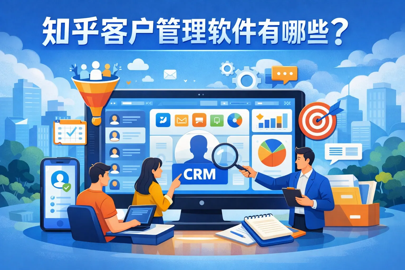 知乎客户管理软件有哪些