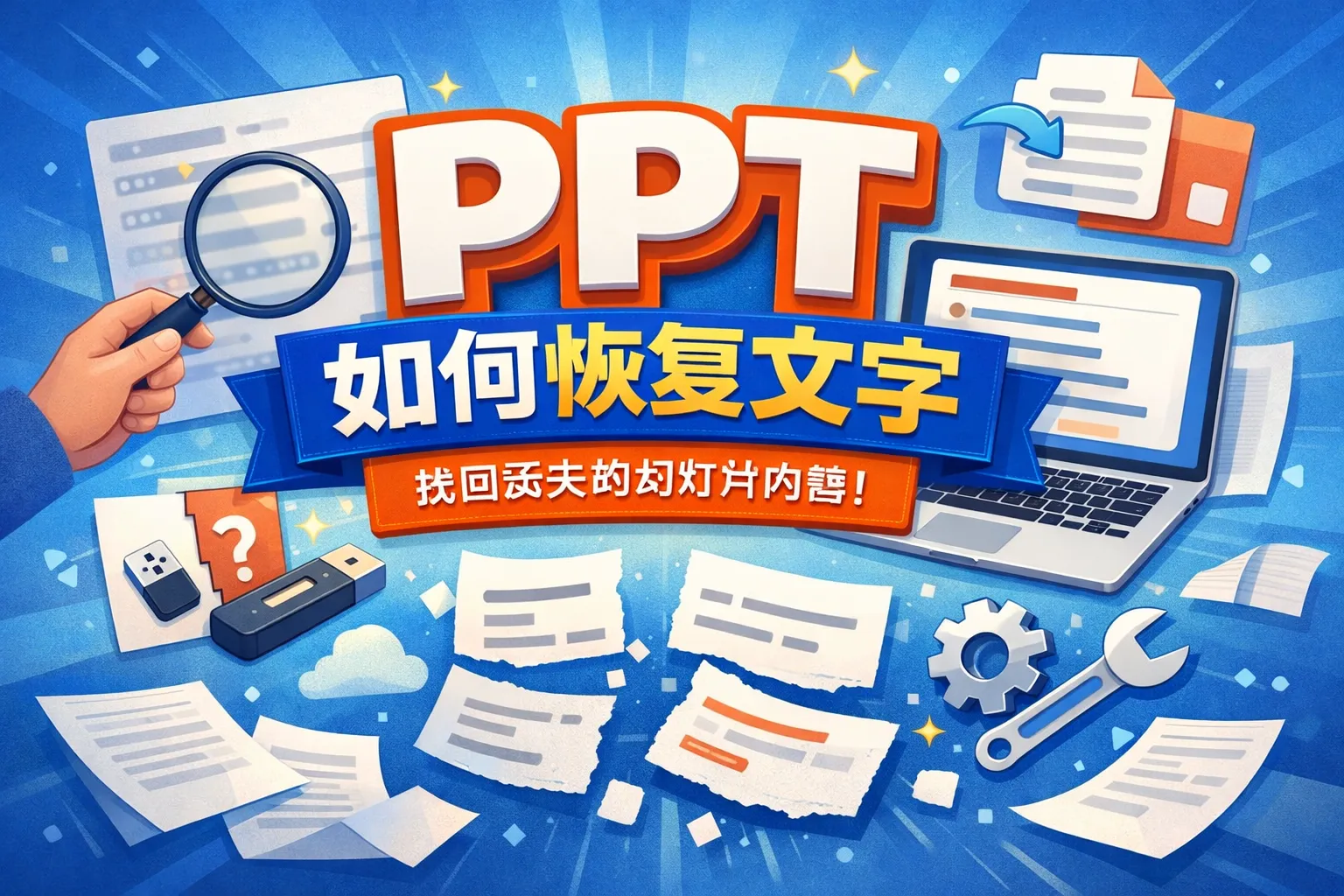ppt如何恢复文字