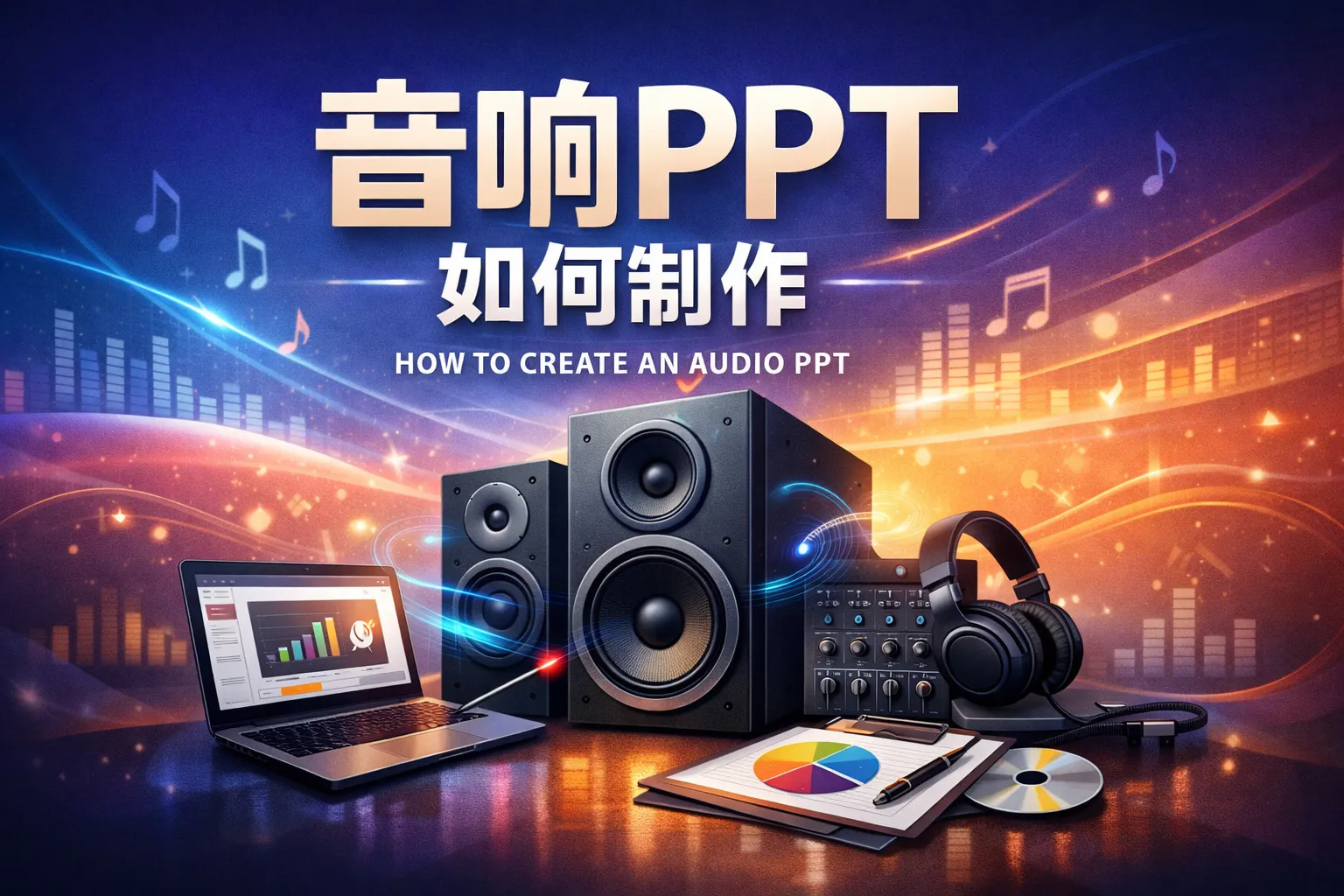 音响ppt如何制作