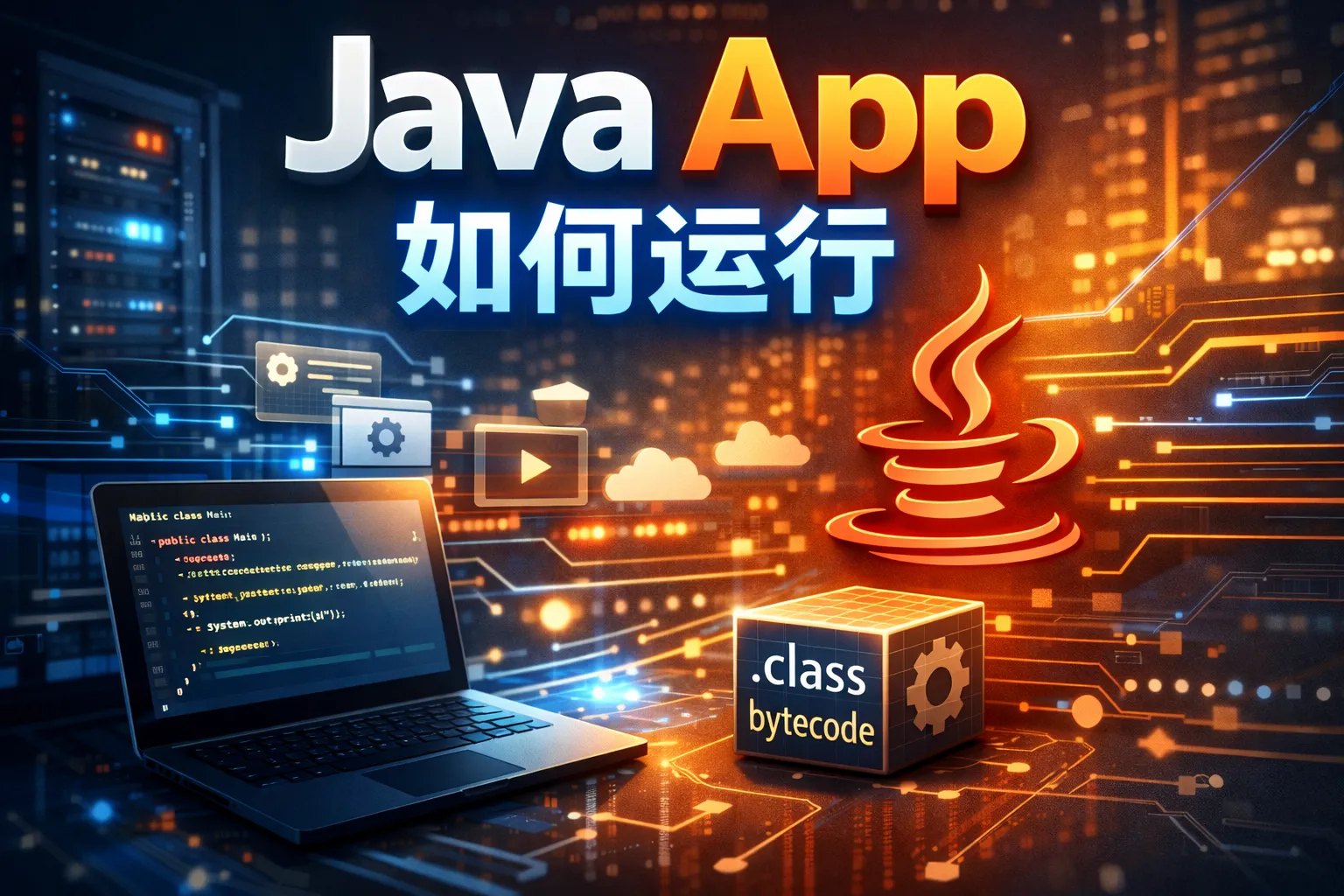 java app 如何运行
