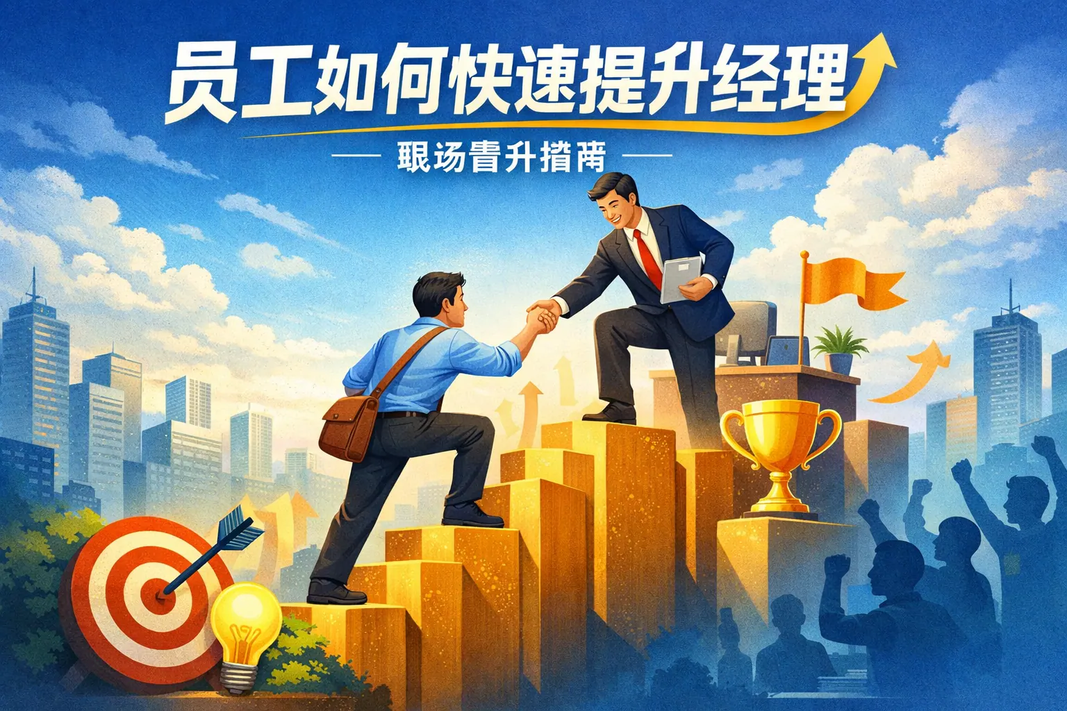 员工如何快速提升经理
