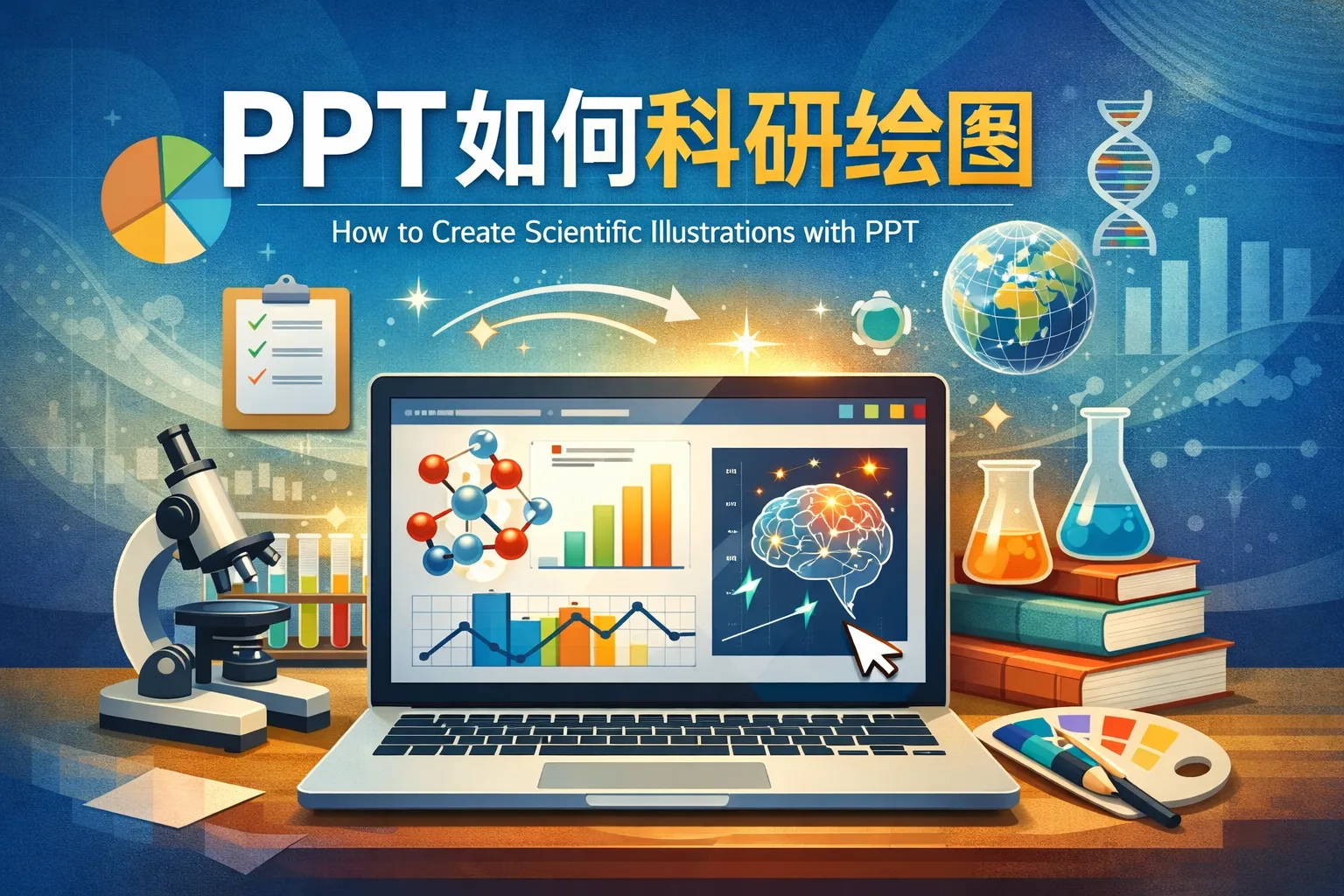 ppt如何科研绘图