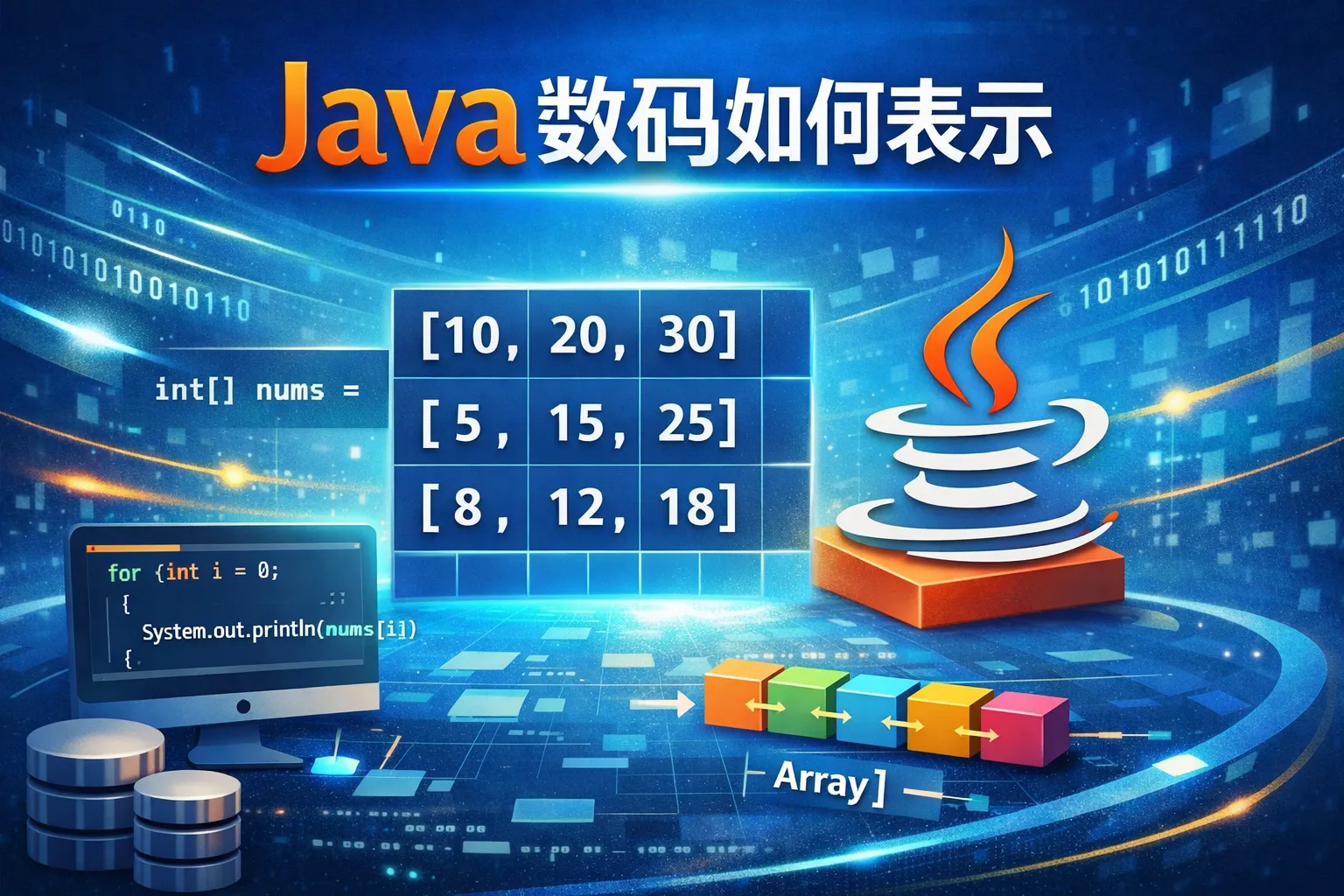 java数组如何表示