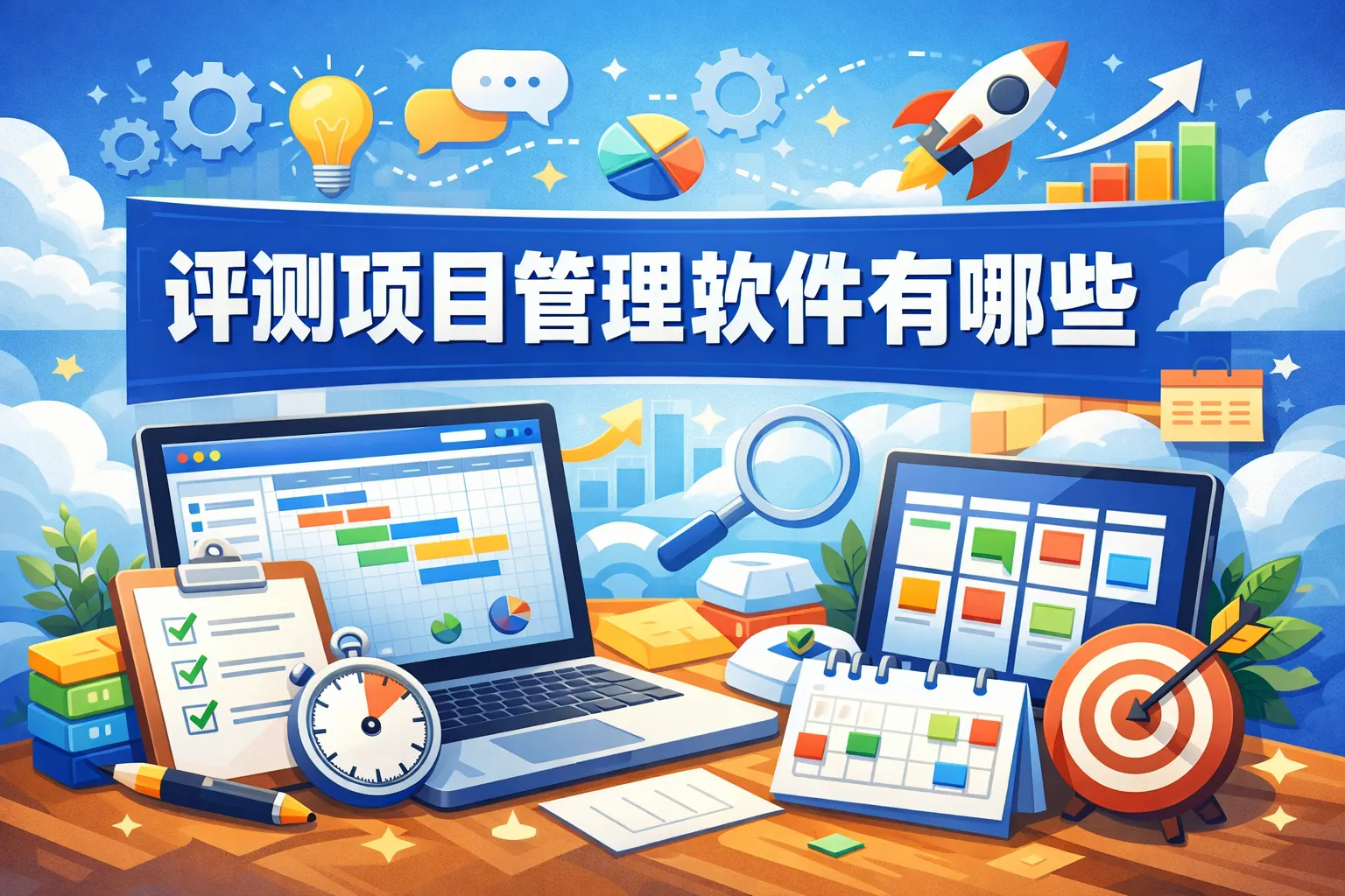 评测项目管理软件有哪些