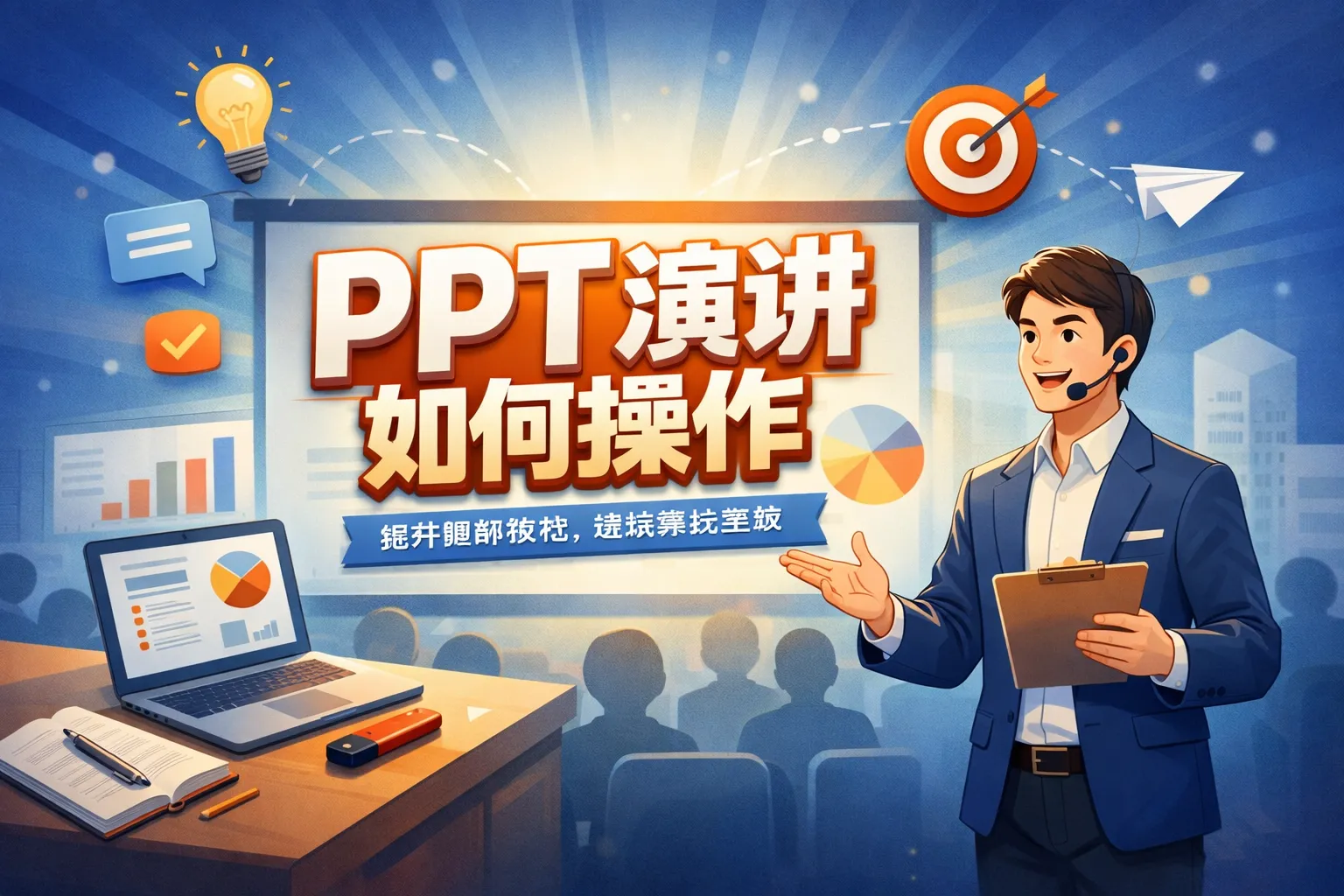 ppt演讲如何操作