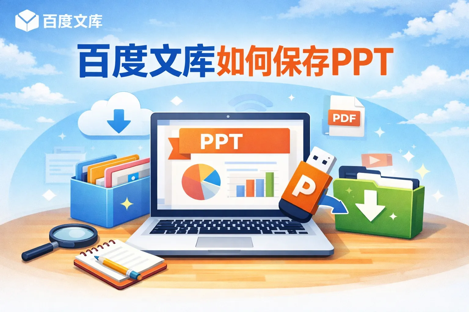 百度文库如何保存ppt