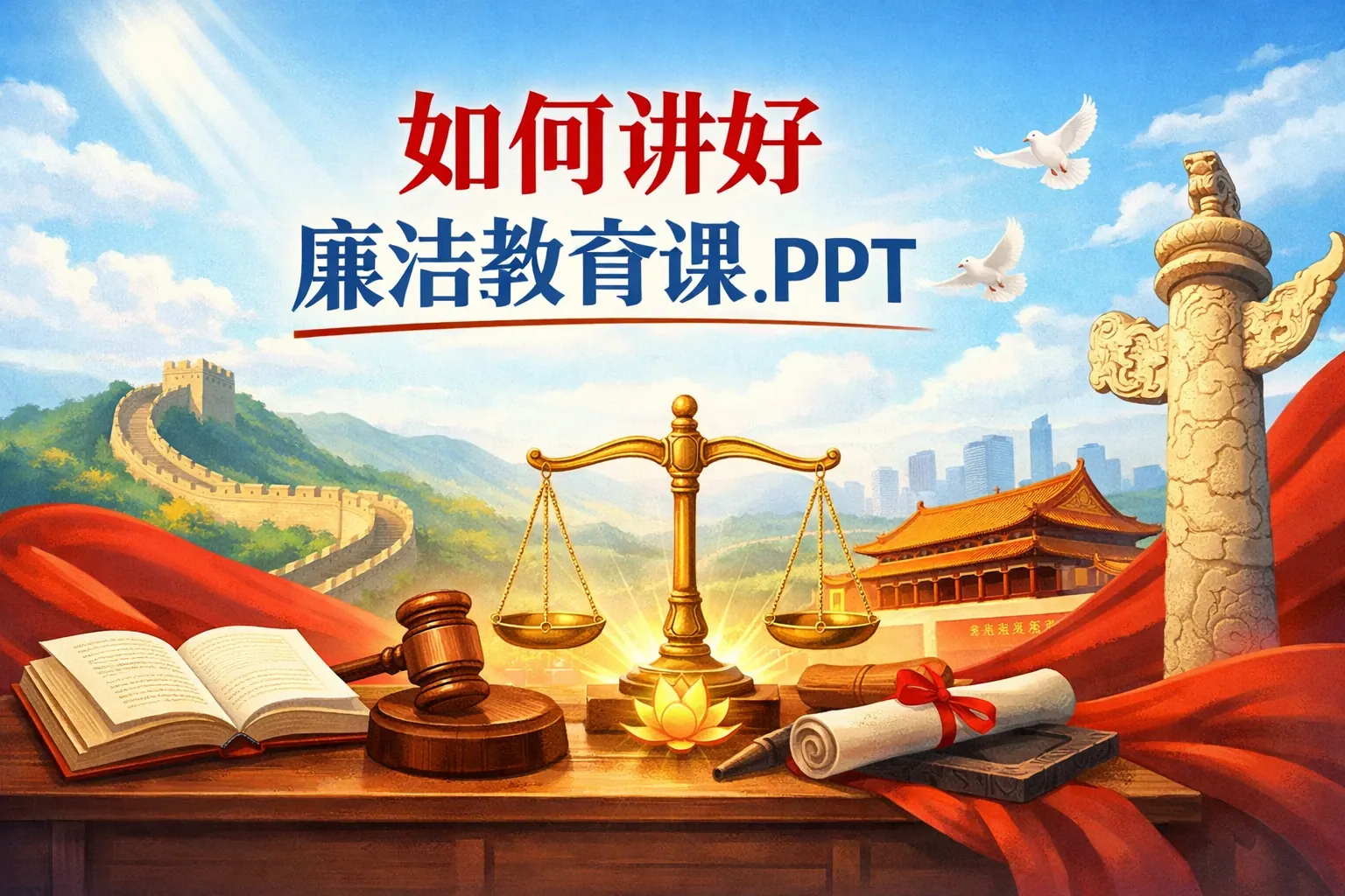 r如何讲好廉洁教育课.ppt