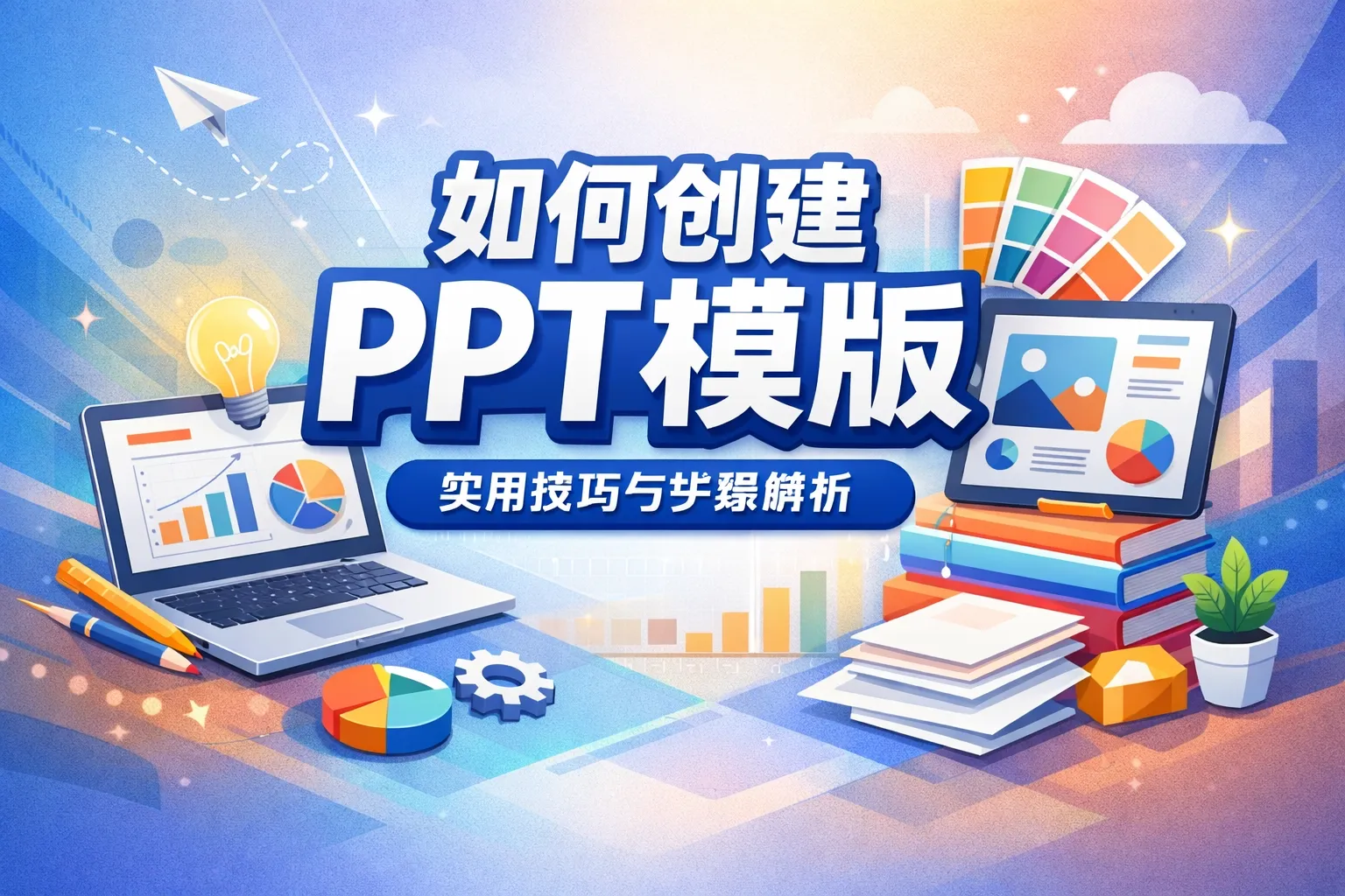 如何创建ppt模版