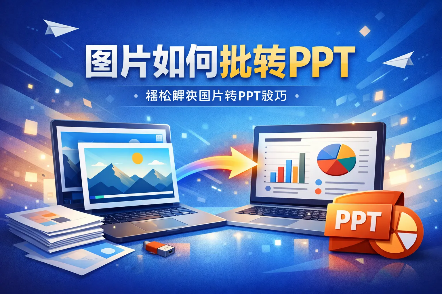 图片如何批转ppt