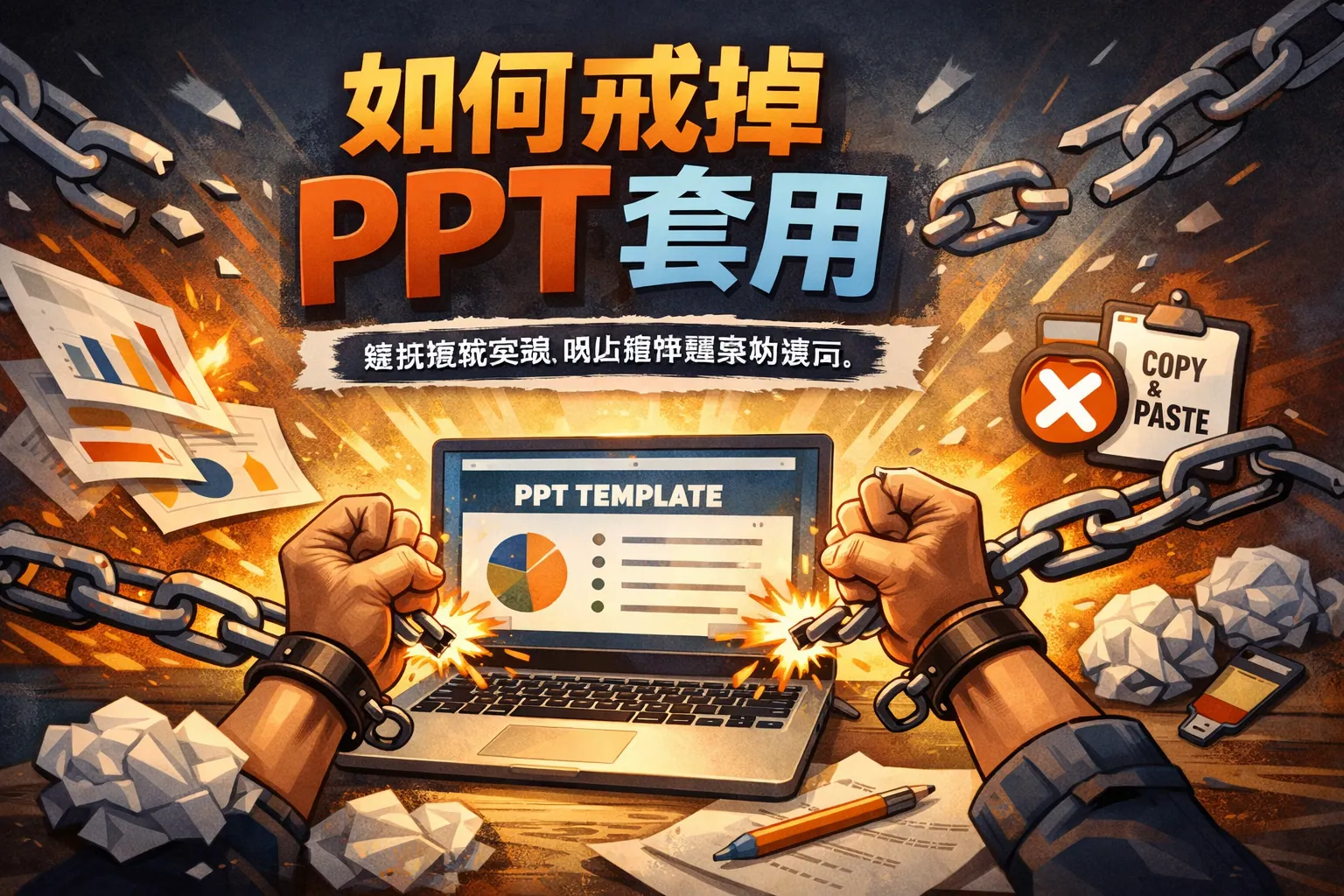 如何戒掉ppt套用