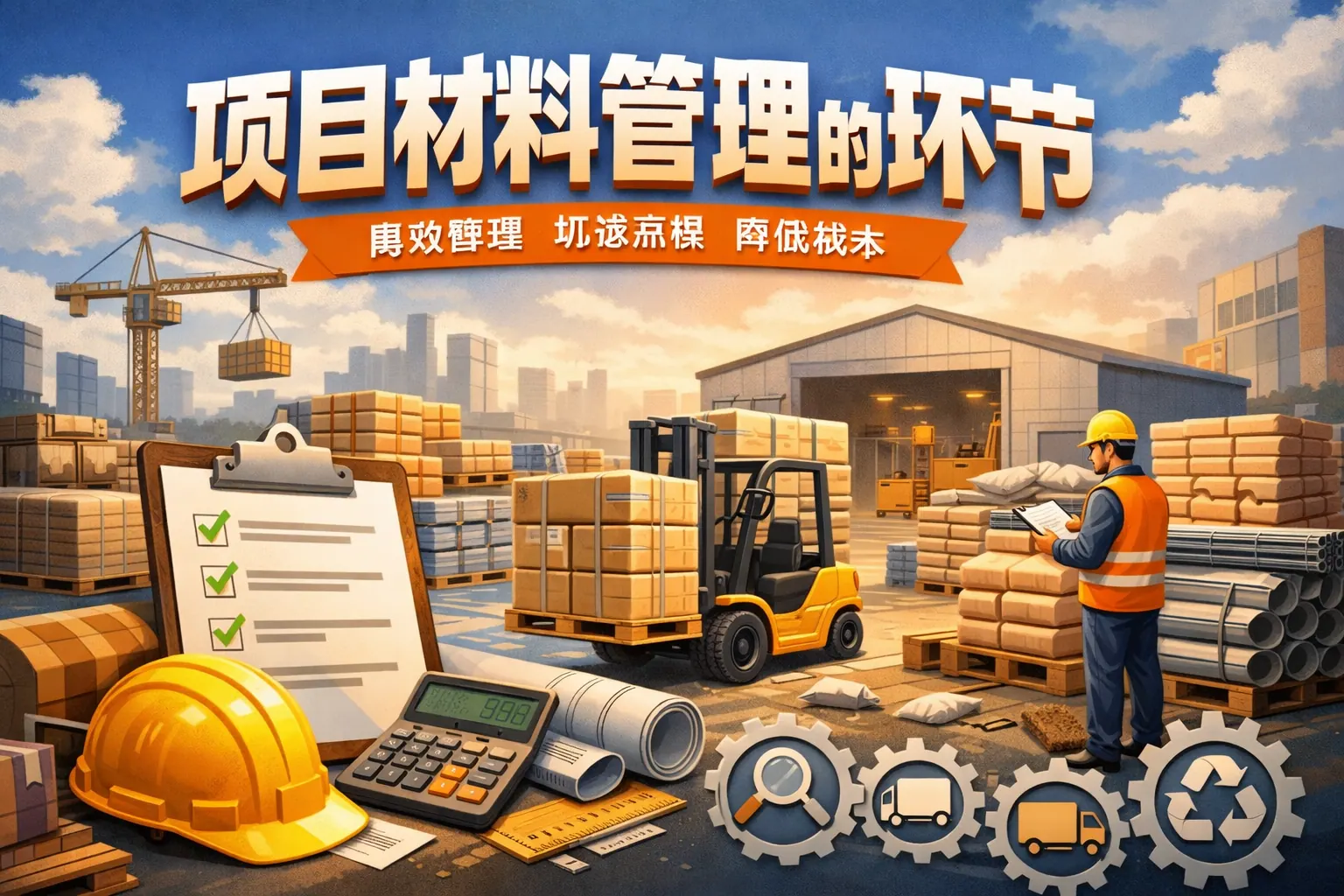 项目材料管理的环节是