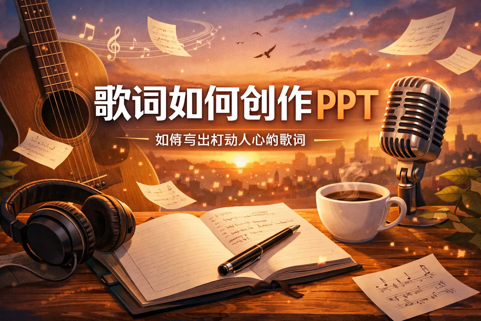 歌词如何创作ppt