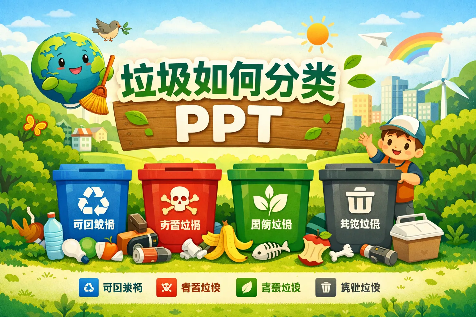 垃圾如何分类ppt