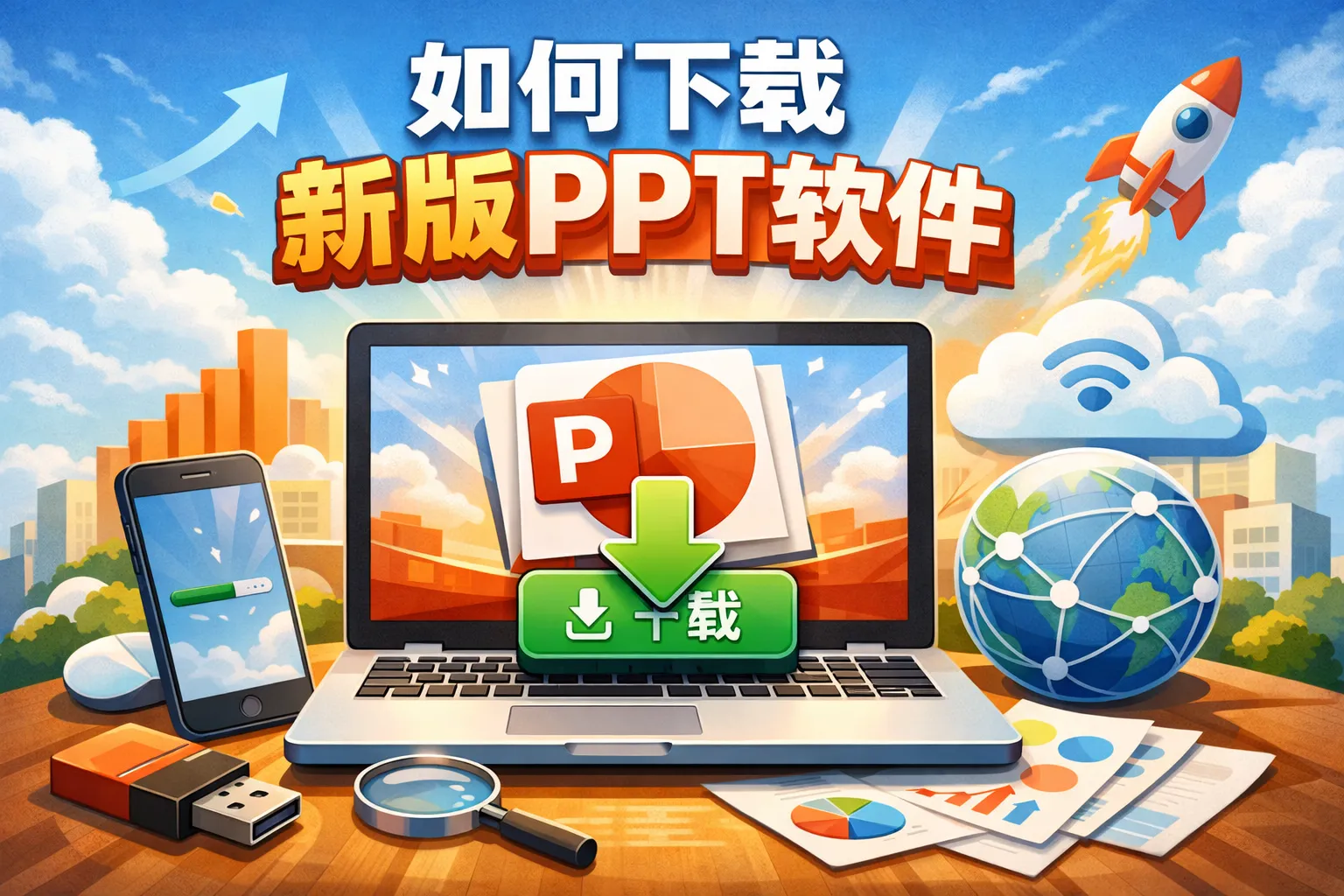如何下载新版ppt软件