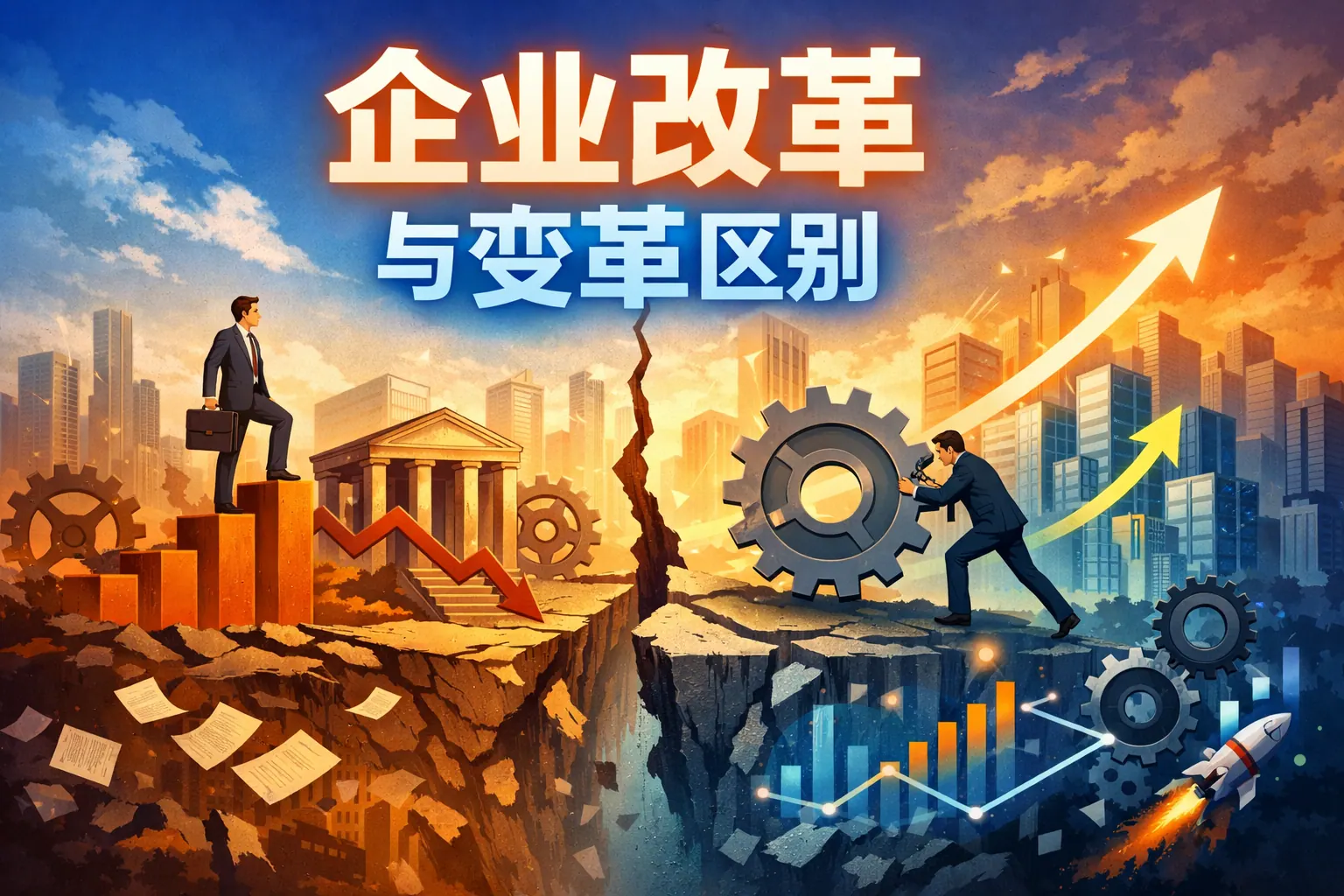 企业改革与变革区别