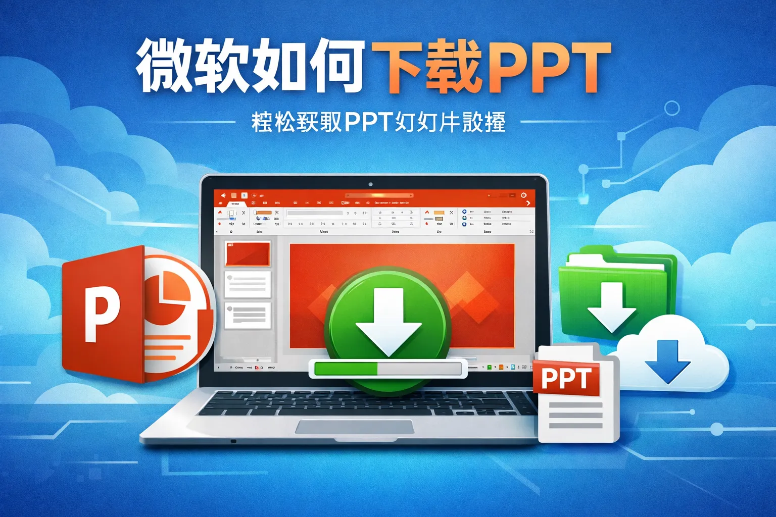 微软如何下载ppt
