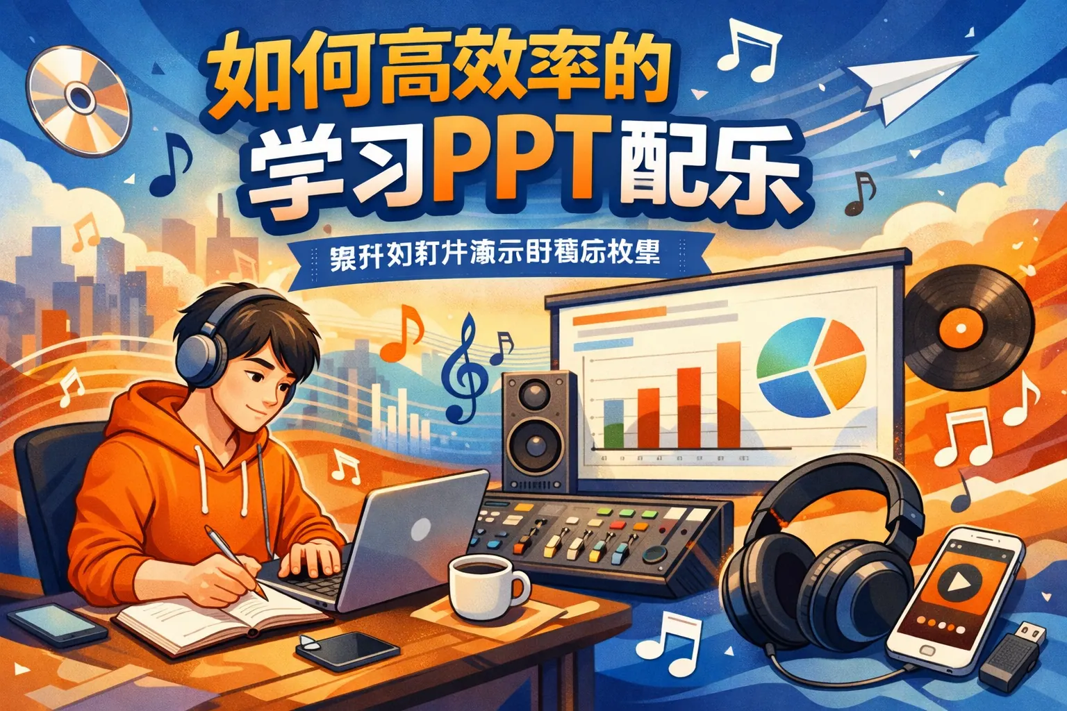 如何高效率的学习ppt配乐