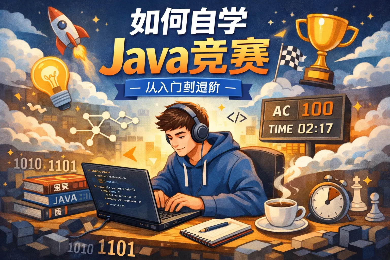 如何自学Java竞赛