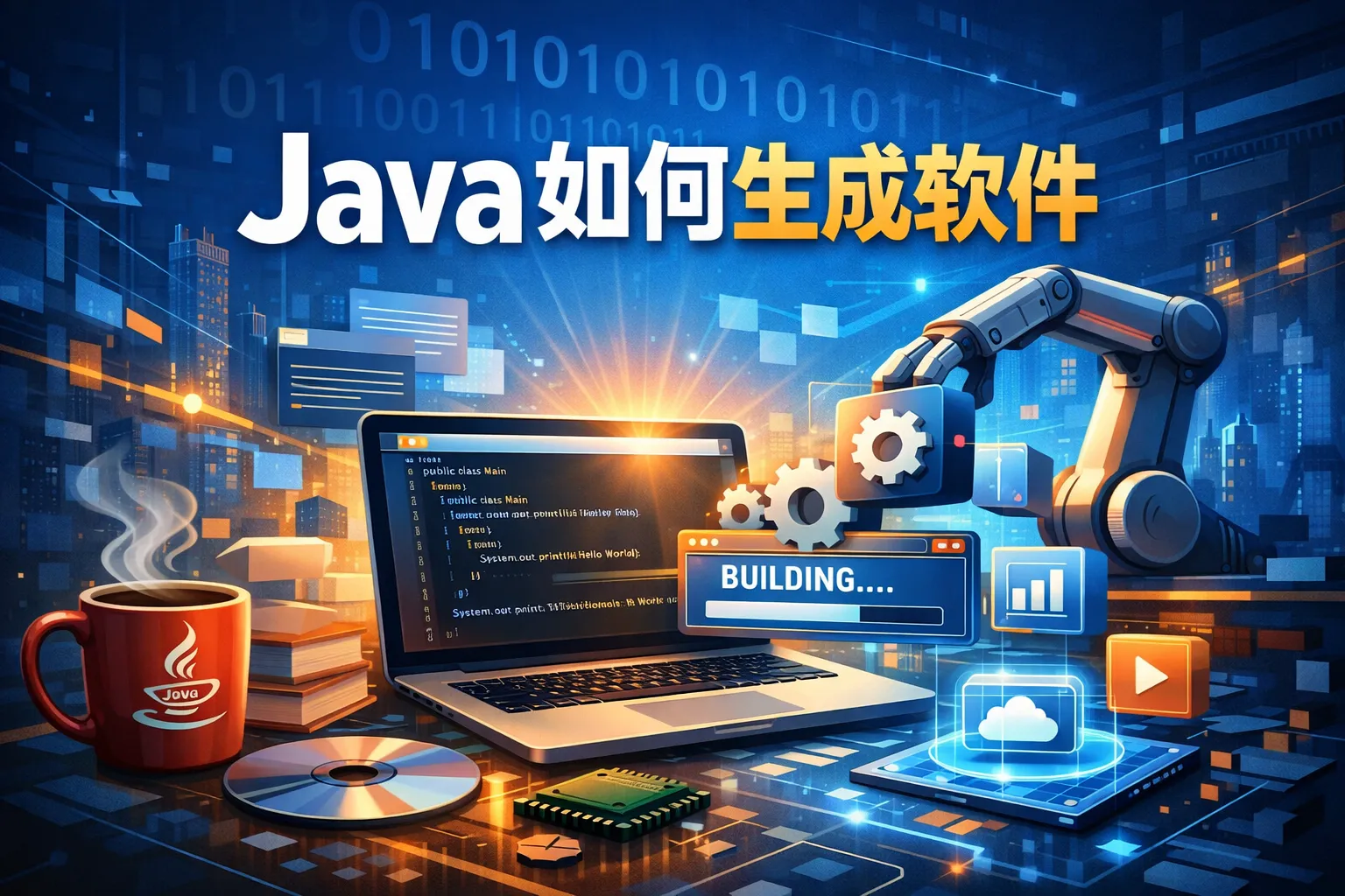 java如何生成软件