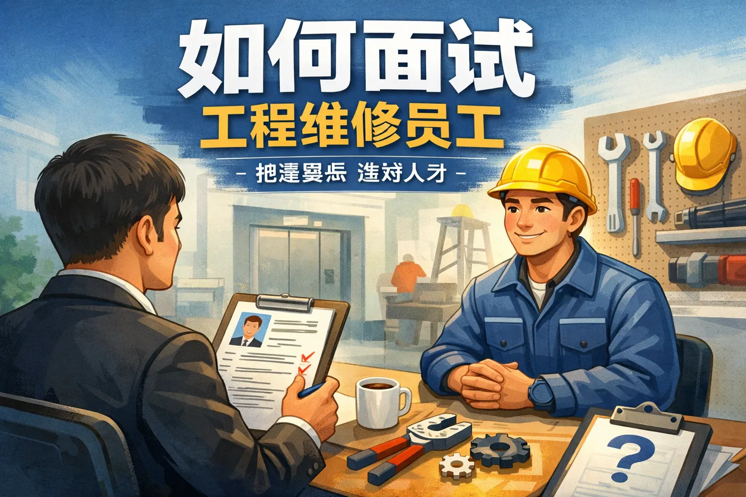 如何面试工程维修员工