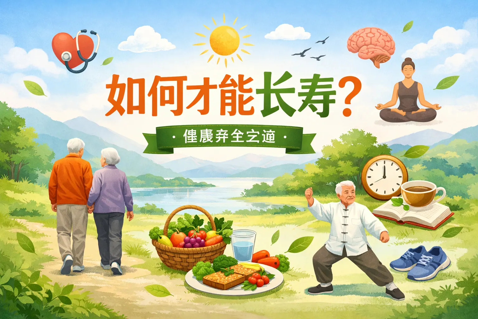 如何才能长寿 ppt