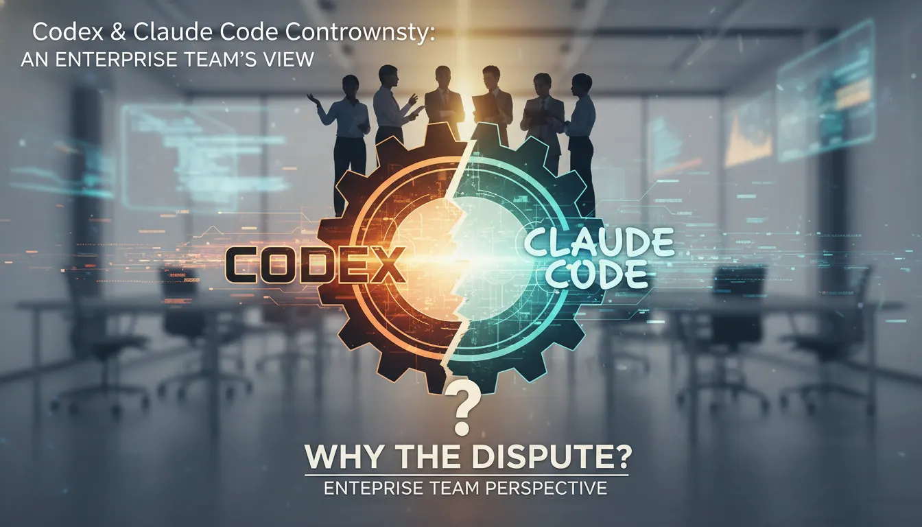Codex和Claude Code争议为什么这么大从企业团队视角怎么看