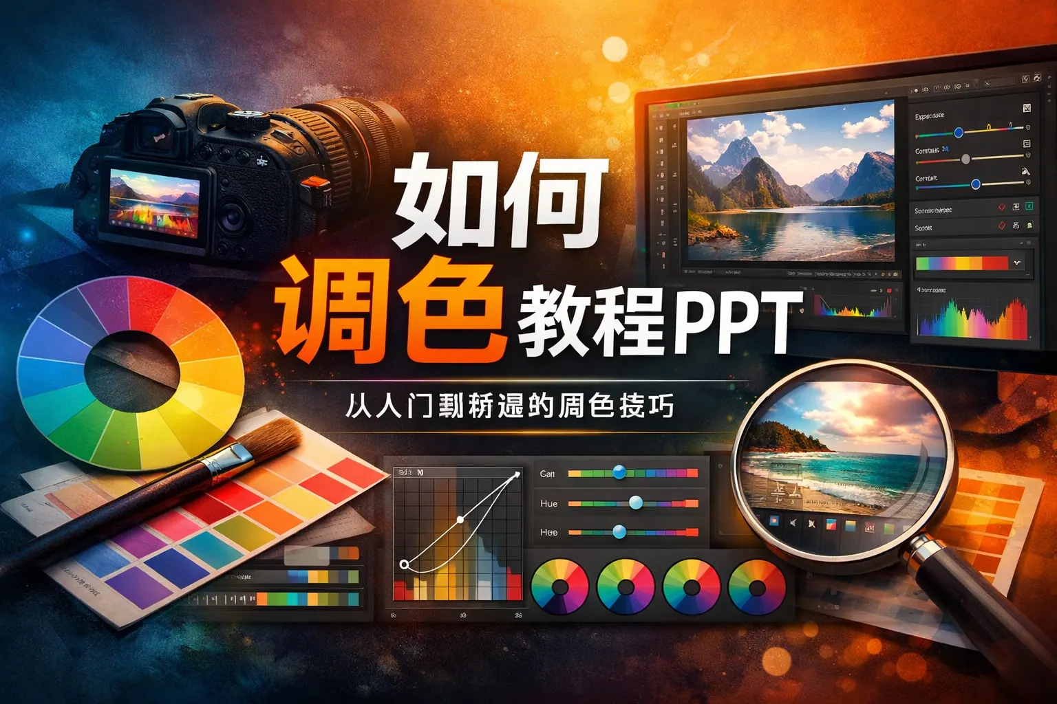 如何调色教程ppt