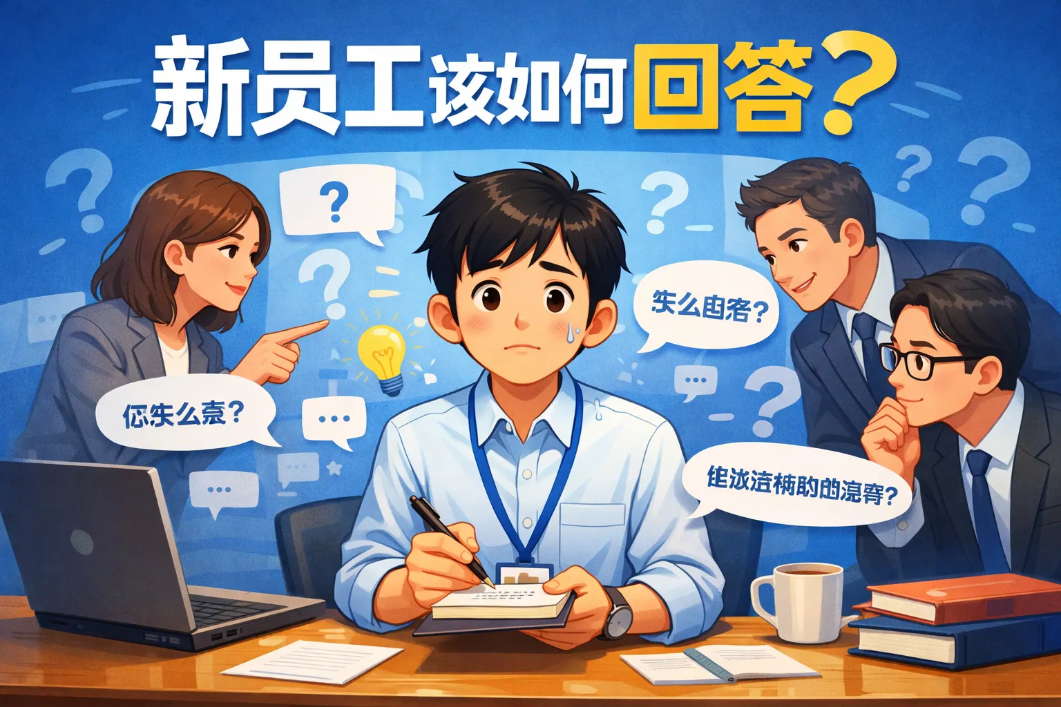 新员工该如何回答
