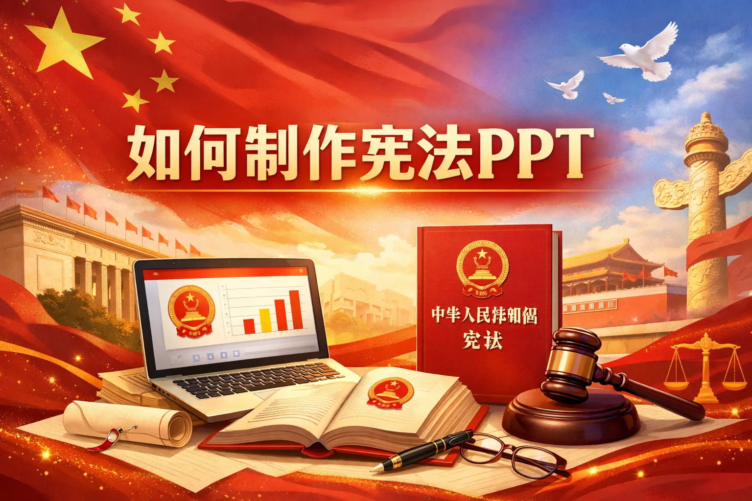 如何制作宪法ppt