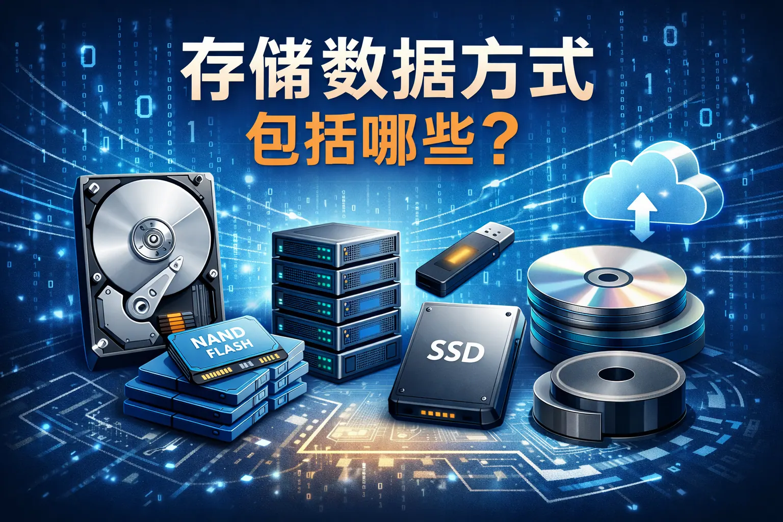 存储数据方式包括哪些