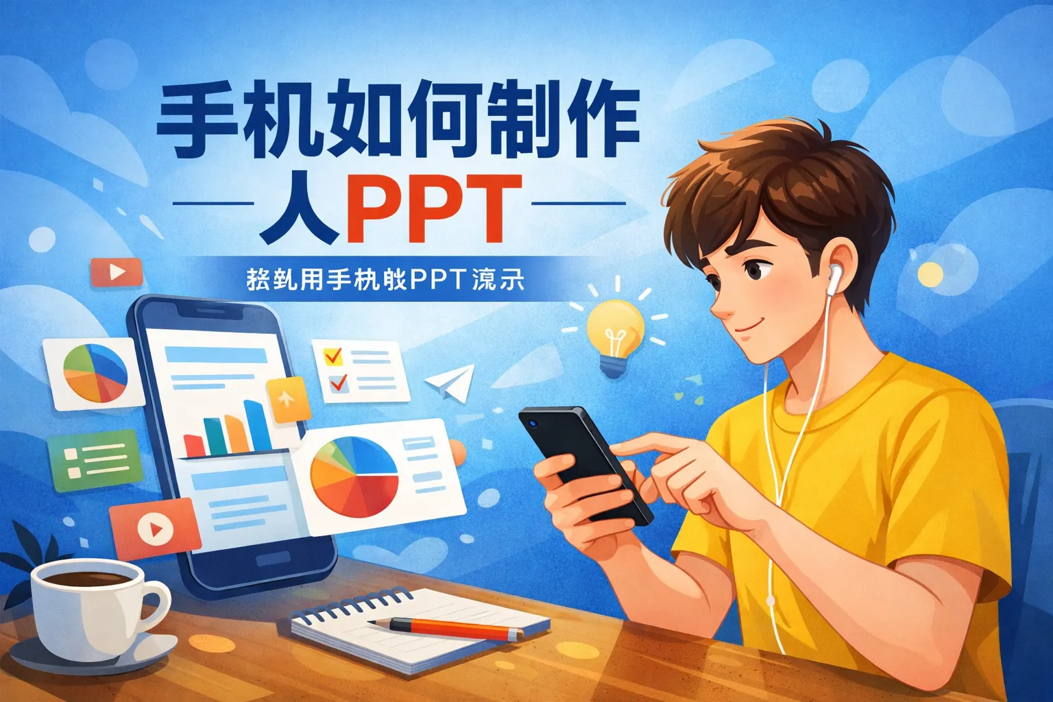 手机如何制作人ppt